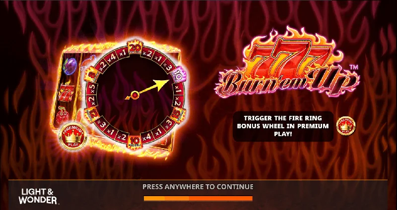 777 Burn 'Em Up Schermafbeelding