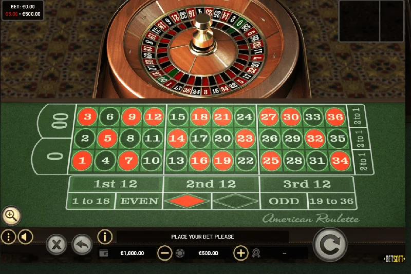 American Roulette Schermafbeelding