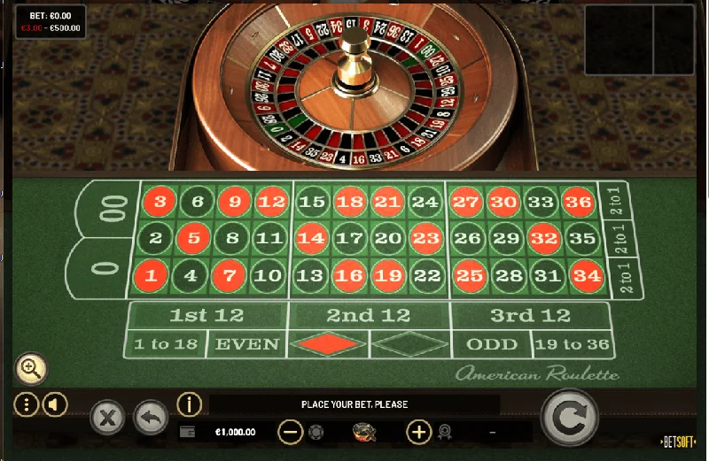 American Roulette Schermafbeelding