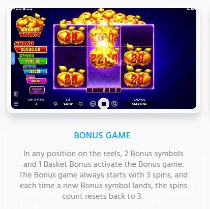 Basket Bounty Schermafbeelding