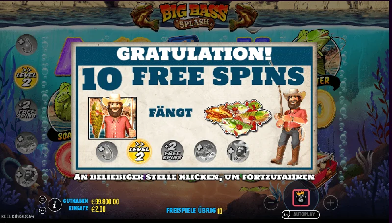 Big Bass Splash Schermafbeelding