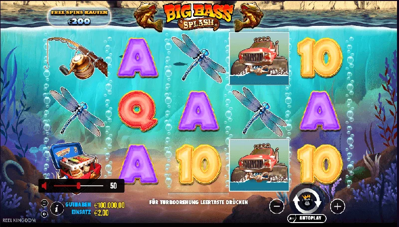 Big Bass Splash Schermafbeelding