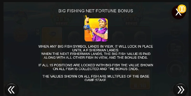 Big Fishing Net Fortune Schermafbeelding