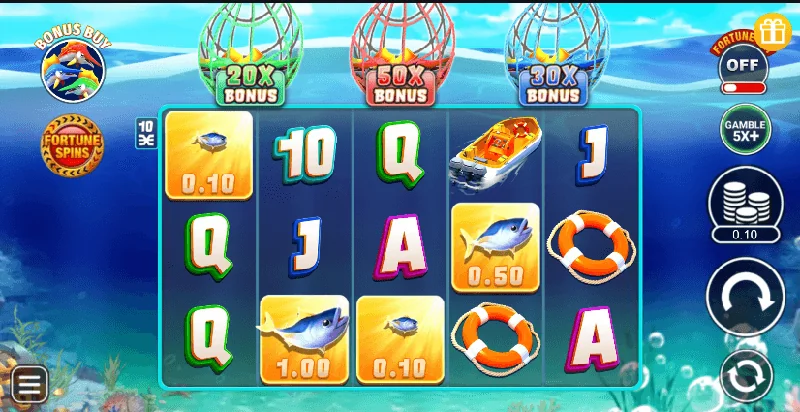 Big Fishing Net Fortune Schermafbeelding