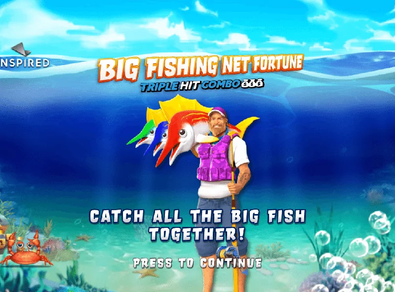 Big Fishing Net Fortune Schermafbeelding