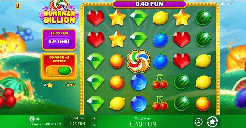 Bonanza Billion Schermafbeelding