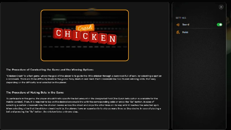 Chicken Crash Schermafbeelding