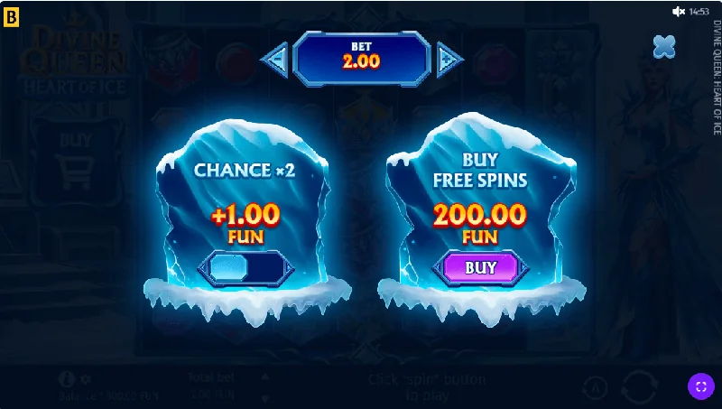 Divine Queen Heart of Ice Schermafbeelding
