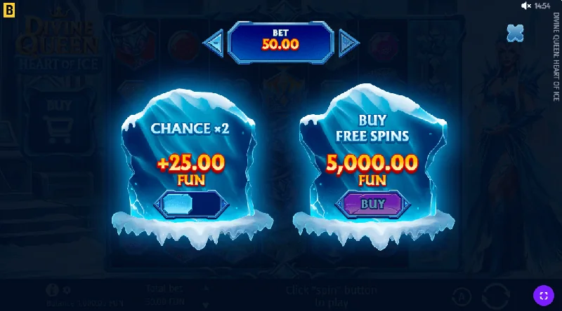 Divine Queen Heart of Ice Schermafbeelding