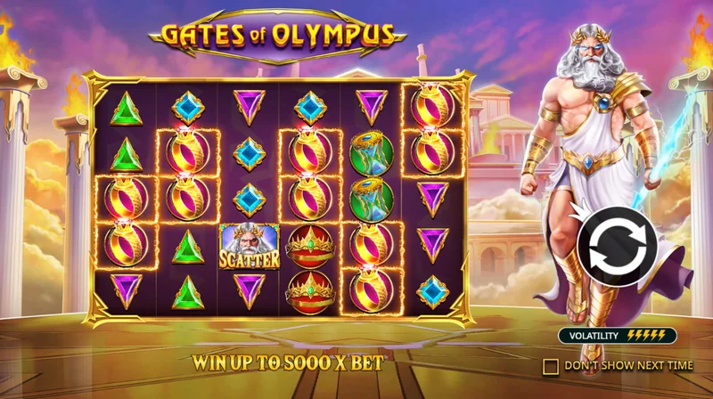 Gates of Olympus Schermafbeelding