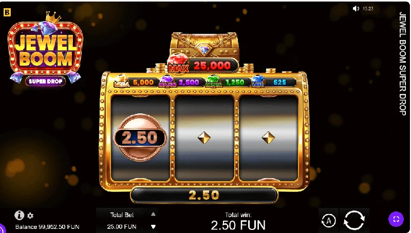 Jewel Boom Super Drop Schermafbeelding