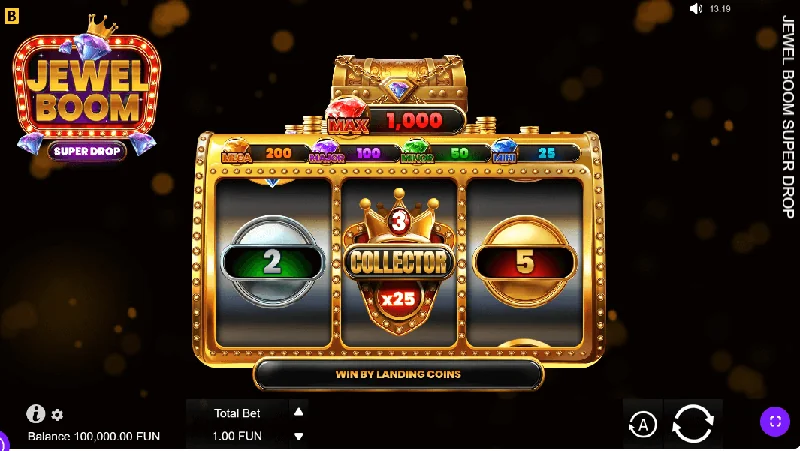 Jewel Boom Super Drop Schermafbeelding
