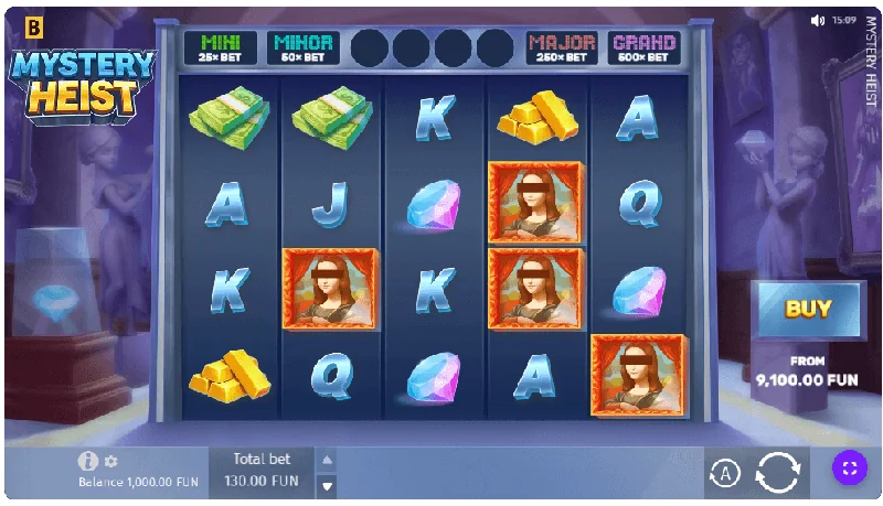 Mystery Heist Schermafbeelding