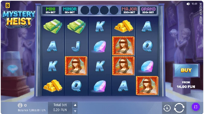 Mystery Heist Schermafbeelding