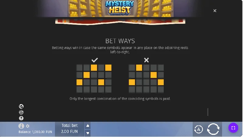 Mystery Heist Schermafbeelding