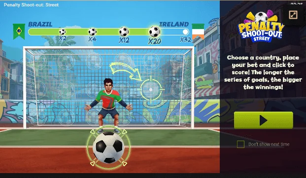 Penalty Shoot-Out Schermafbeelding