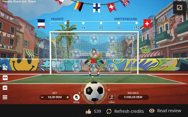 Penalty Shoot-Out Schermafbeelding