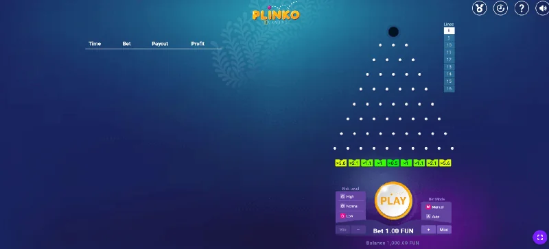 Plinko Schermafbeelding