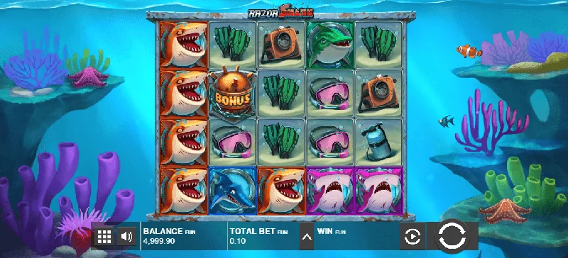 Razor Shark Schermafbeelding