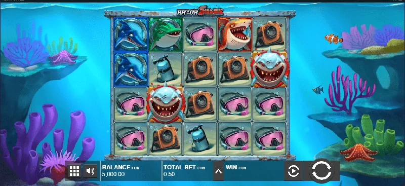Razor Shark Schermafbeelding