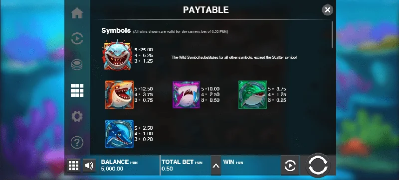 Razor Shark Schermafbeelding