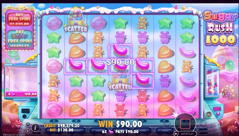 Sugar Rush 1000 Schermafbeelding