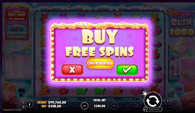 Sugar Rush 1000 Screenshot
