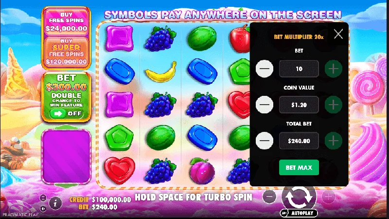 Sweet Bonanza 1000 Schermafbeelding