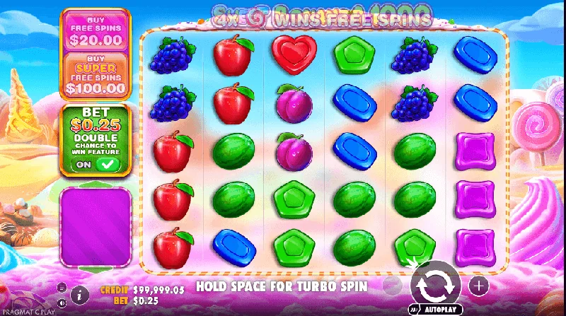 Sweet Bonanza 1000 Schermafbeelding