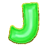 Big Bass Splash 1000 Letter J Symbool
