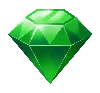 Bonanza Billion Groene Edelsteen Symbool