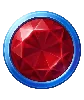 Divine Queen Heart of Ice Red Ruby Symbool