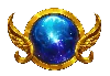 Gates of Olympus Super Scatter Blue Multiplier Symbool