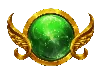 Gates of Olympus Super Scatter Groen Vermenigvuldiger Symbool