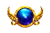 Gates of Olympus Blauw Vermenigvuldiger Symbool