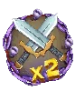 Guardians of Glory Sticky Sword Symbool