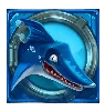Razor Shark Blauwe Haai Symbool