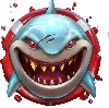 Razor Shark Wild Shark symbool
