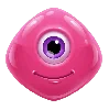 Reactoonz 100 Paars Eenogig Symbool