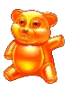 Sugar Rush 1000 Oranje Gummy Beer Symbool