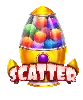 Sugar Rush 1000 Scatter Kauwgombal Symbool