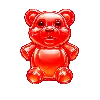 Sugar Rush Super Scatter Rood Gummibeertje Symbool