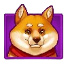 Super Hot Teapots Shiba Dog symbool