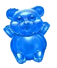 Sweet Rush Bonanza Blauwe Gummybeer Symbool
