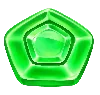 Sweet Rush Bonanza Groen Vijfhoek Snoep Symbool