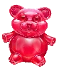 Sweet Rush Bonanza Rode Gummy Bear Symbool