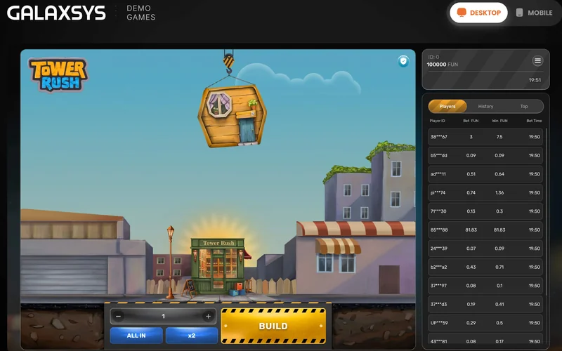 Tower Rush Schermafbeelding