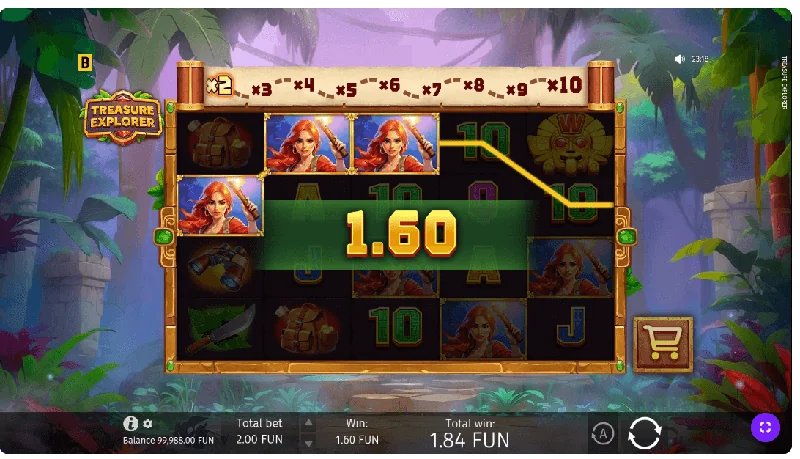 Treasure Explorer Schermafbeelding