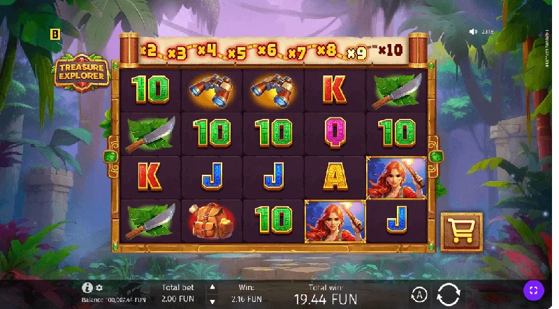 Treasure Explorer Schermafbeelding
