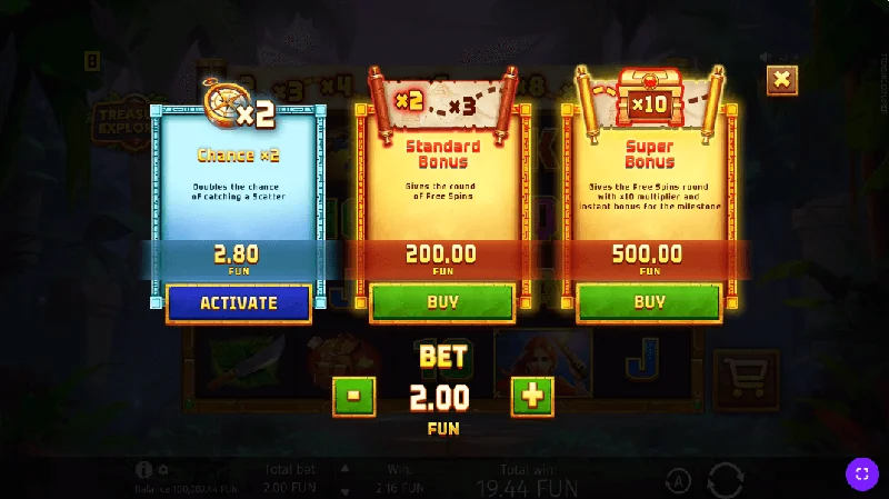 Treasure Explorer Schermafbeelding